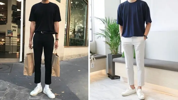 Phong Cách Style Quần Đùi Giày Thể Thao Trắng Hàn Quốc: Mặc Sao Cho Đẹp?