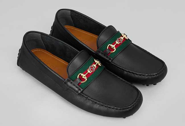 Sự tỉ mỉ trong từng đường may và chi tiết hoàn thiện là dấu ấn của giày lười Gucci nam chính hãng, thể hiện đẳng cấp chế tác thủ công