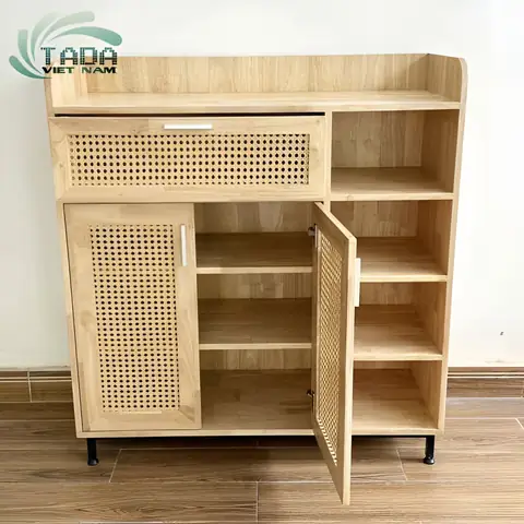 Đặc điểm nổi bật của tủ giày gỗ cánh mây mắt cáo Đặc điểm nổi bật của tủ giày gỗ cánh mây mắt cáo