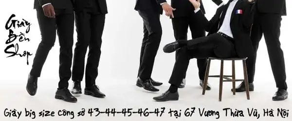 Giày Nam Big Size Ngoại Cỡ - Thể Thao Sneakers - Công Sở Size 44-50 Hà Nội