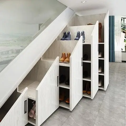 Mẫu Tủ Quần Áo Và Tủ Giày Dép Thông Minh