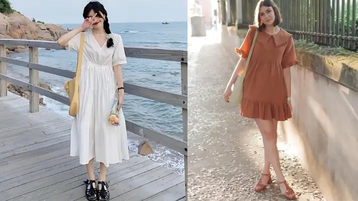 Váy Babydoll Mang Với Giày Cao Gót Như Thế Nào Cho Chuẩn?