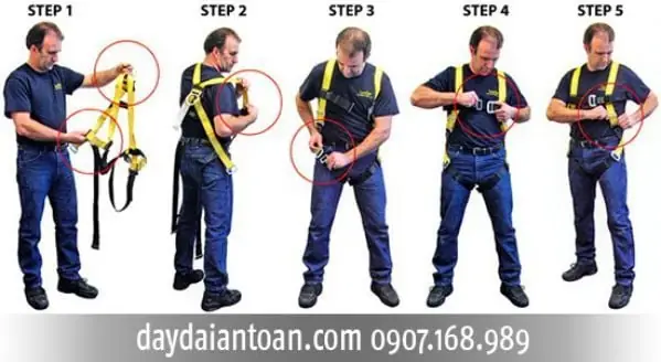 Hướng Dẫn Sử Dụng Dây Đai Bảo Hộ Đúng Cách