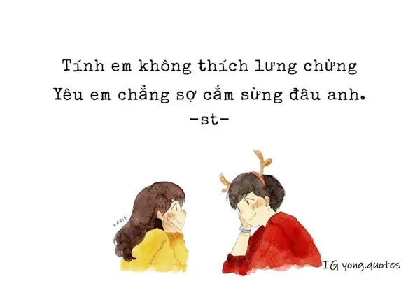 4. STT tình yêu hài hước, khó đỡ