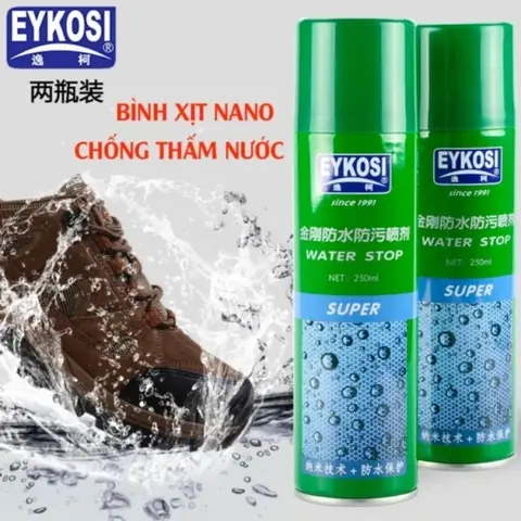 Xịt Giày Chống Thấm Eykosi Có Tốt Không? Đánh Giá Chi Tiết